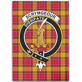Scrymgeour Tartan Crest Area Rug